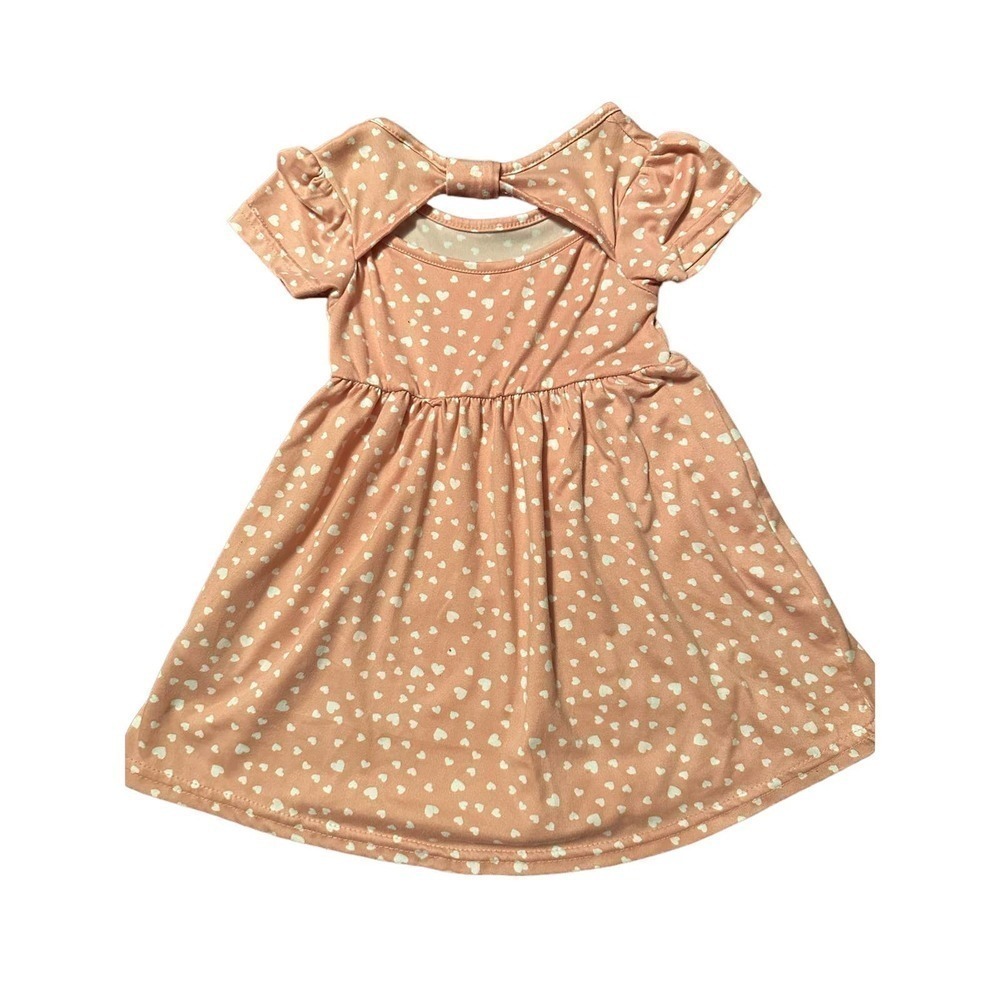 Picapino Heart Printed Dress 18 M - Picture 2 of 3